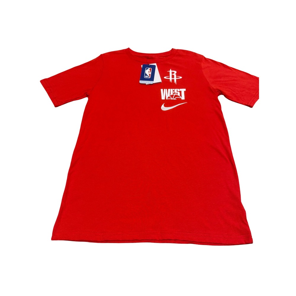 Nike Houston Rockets NBA Red T-Shirt Youth Large 14-16 9Z2B7BQRK-RCK